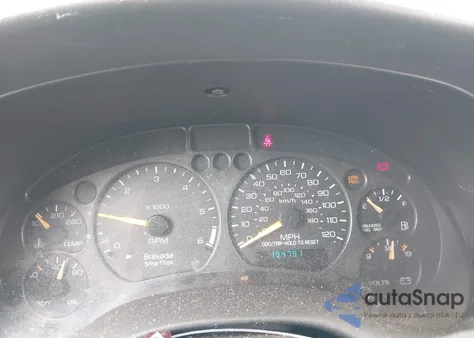 1999 Oldsmobile Bravada из США, поврежденный, VIN 1GHDT13W7X2709399